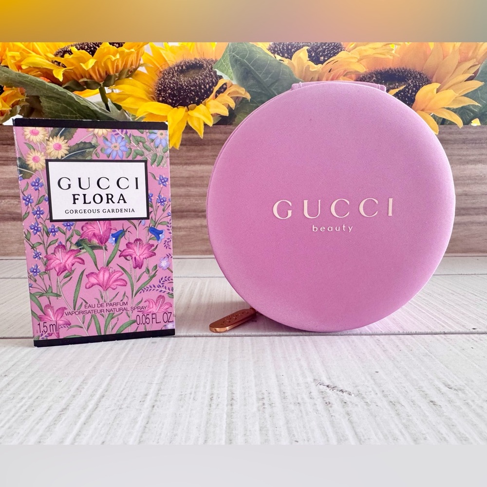 Gucci Beauty Pink Travel Jewelry Case